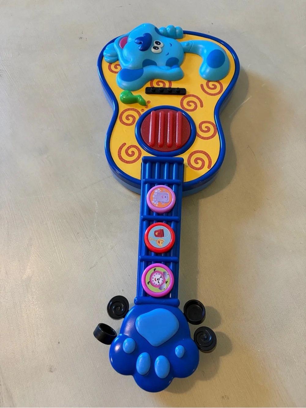 Blues Clues Guitar Toy - Kids Musical Play Guitar It Works !